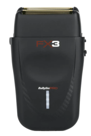 FX3 BLACK TITANIUM DOUBLE FOIL SHAVER 